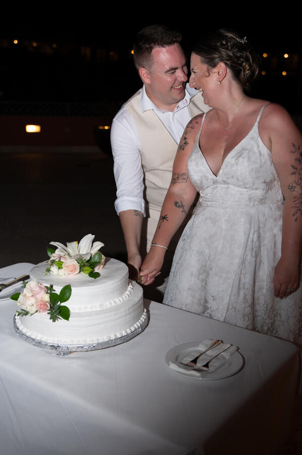 Wedding Cake Cutting